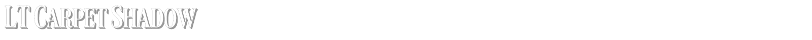 LT Carpet font preview